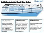 Предварительный просмотр 2 страницы Bootzeil ShapeX Motor Cruiser Installation Instruction