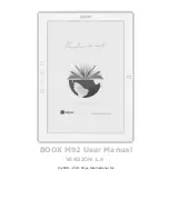 Boox Boox M92 User Manual preview