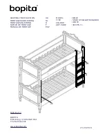 Предварительный просмотр 12 страницы BOPITA BELLE 430055.11 Assembly Instruction Manual