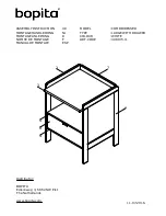 BOPITA COMBIDRESSER 308135.11 Assembly Instruction предпросмотр