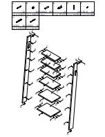 Preview for 2 page of BOPITA LADDER DISPLAY WHITE Assembly Instructions Manual