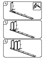 Preview for 4 page of BOPITA LADDER DISPLAY WHITE Assembly Instructions Manual