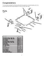 Предварительный просмотр 3 страницы Bora Portamate PM-2550 Assembly Instructions Manual