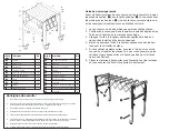 Предварительный просмотр 3 страницы Bora Portamate PM-2700 Assembly Instructions