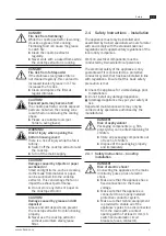 Предварительный просмотр 9 страницы bora BHA Operating And Assembly Instructions Manual