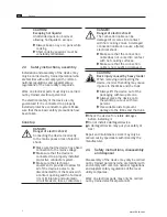 Предварительный просмотр 8 страницы bora CFI11 Operating And Assembly Instructions Manual