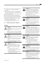 Предварительный просмотр 7 страницы bora CI11 Operating And Installation Instructions