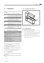 Предварительный просмотр 15 страницы bora CI11 Operating And Installation Instructions