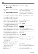 Предварительный просмотр 54 страницы bora Classic 2.0 Series Operating Instructions Manual