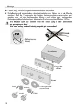 Предварительный просмотр 12 страницы bora PC 32-000 Installation And Operating Manual