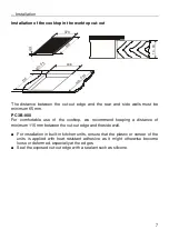 Предварительный просмотр 35 страницы bora PC 32-000 Installation And Operating Manual