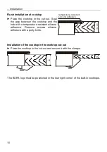 Предварительный просмотр 38 страницы bora PC 32-000 Installation And Operating Manual