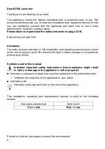 Preview for 38 page of bora PG 11-000 Installation, Operating And Maintenance Manual