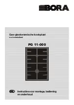 Preview for 109 page of bora PG 11-000 Installation, Operating And Maintenance Manual