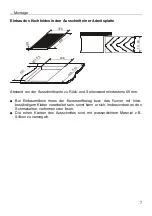 Предварительный просмотр 7 страницы bora PI 11-000 Installation And Operating Manual