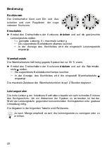 Предварительный просмотр 22 страницы bora PI 11-000 Installation And Operating Manual