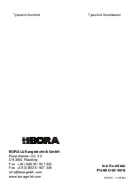 Preview for 36 page of bora PI 11-000 Installation And Operating Manual