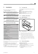 Предварительный просмотр 15 страницы bora PIW 1 Operating And Installation Instructions