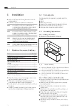 Preview for 16 page of bora PKIW1 Operating And Installation Instructions