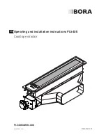 Preview for 1 page of bora PL540E Operating And Installation Instructions