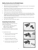 Preview for 5 page of bora PM-1100 Assembly Instructions Manual