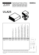 Предварительный просмотр 1 страницы bora ULA25 Assembly Instruction