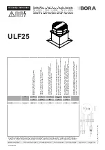 bora ULF25 Quick Start Manual preview