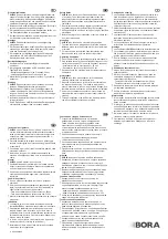 Preview for 3 page of bora ULIE20 Assembly Instruction