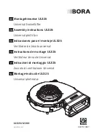 bora ULS25 Assembly Instructions Manual предпросмотр