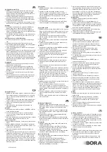 Preview for 4 page of bora ULZ25 Assembly Instruction