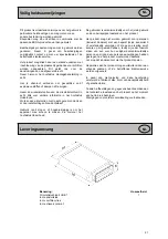 Preview for 21 page of bora UUE1 Mounting And Installation Instructions Manual