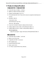 Preview for 3 page of Boracay HSA-D01D Getting Started Manual