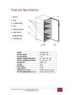 Preview for 7 page of Bordeaux BE0270WC-166 Instruction Manual