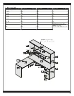 Предварительный просмотр 3 страницы Bordeaux L-Shaped Assembly Instructions Manual