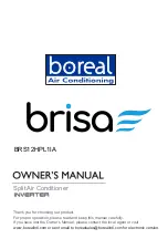 Boreal Brisa BRS12HPL1IA Owner'S Manual предпросмотр