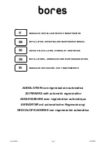 Предварительный просмотр 1 страницы Bores C261S/20SD Installation, Operating And Maintenance Manual