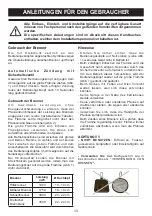 Preview for 13 page of BORETTI BGGN 60 BE User Manual