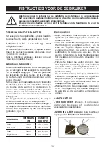 Preview for 20 page of BORETTI BGGN 60 BE User Manual