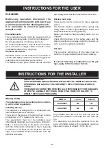 Preview for 28 page of BORETTI BGGN 60 BE User Manual