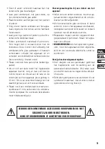 Preview for 5 page of BORETTI BIKF-38 Operating Instructions Manual