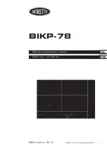 BORETTI BIKP-78 Operating Instructions Manual preview