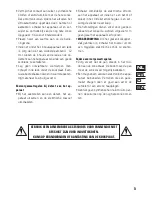 Preview for 5 page of BORETTI BIKW-76 Operating Instructions Manual