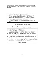 Preview for 2 page of BORETTI BPWK-88 User Manual