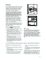 Preview for 29 page of BORETTI BRV122 Operating Instructions Manual