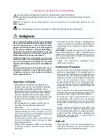 Preview for 2 page of BORETTI BRV82 Operating Instructions Manual