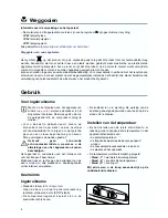 Preview for 4 page of BORETTI BRV82 Operating Instructions Manual