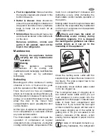 Preview for 61 page of BORETTI BRVA88 Operating Instructions Manual