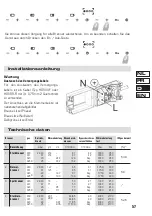 Preview for 57 page of BORETTI BTG-100 Operating Instructions Manual