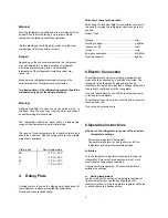 Preview for 5 page of BORETTI BV179 A+ Instruction Manual