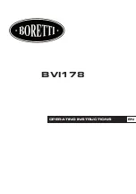 Предварительный просмотр 23 страницы BORETTI BVI 178 User Manual